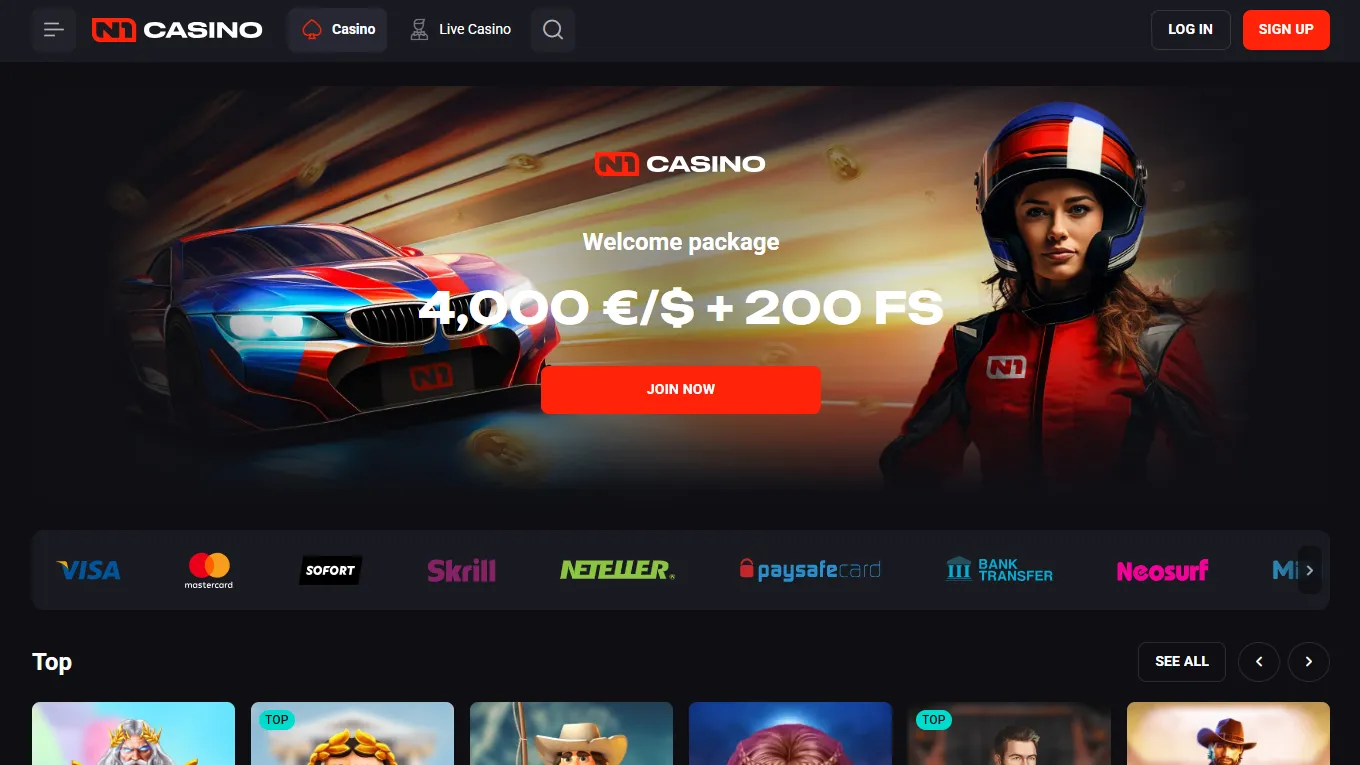 N1 Casino mit MGA-Lizenz – seriöses casino ohne OASIS im Test